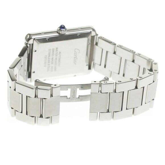CARTIER Tank solo XL W5200028 Date Silver Dial Automatic Men\'s Watch main image 6